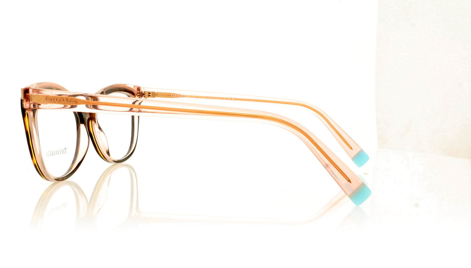 Tiffany 0TF2192 8287 Havana Glasses - Side