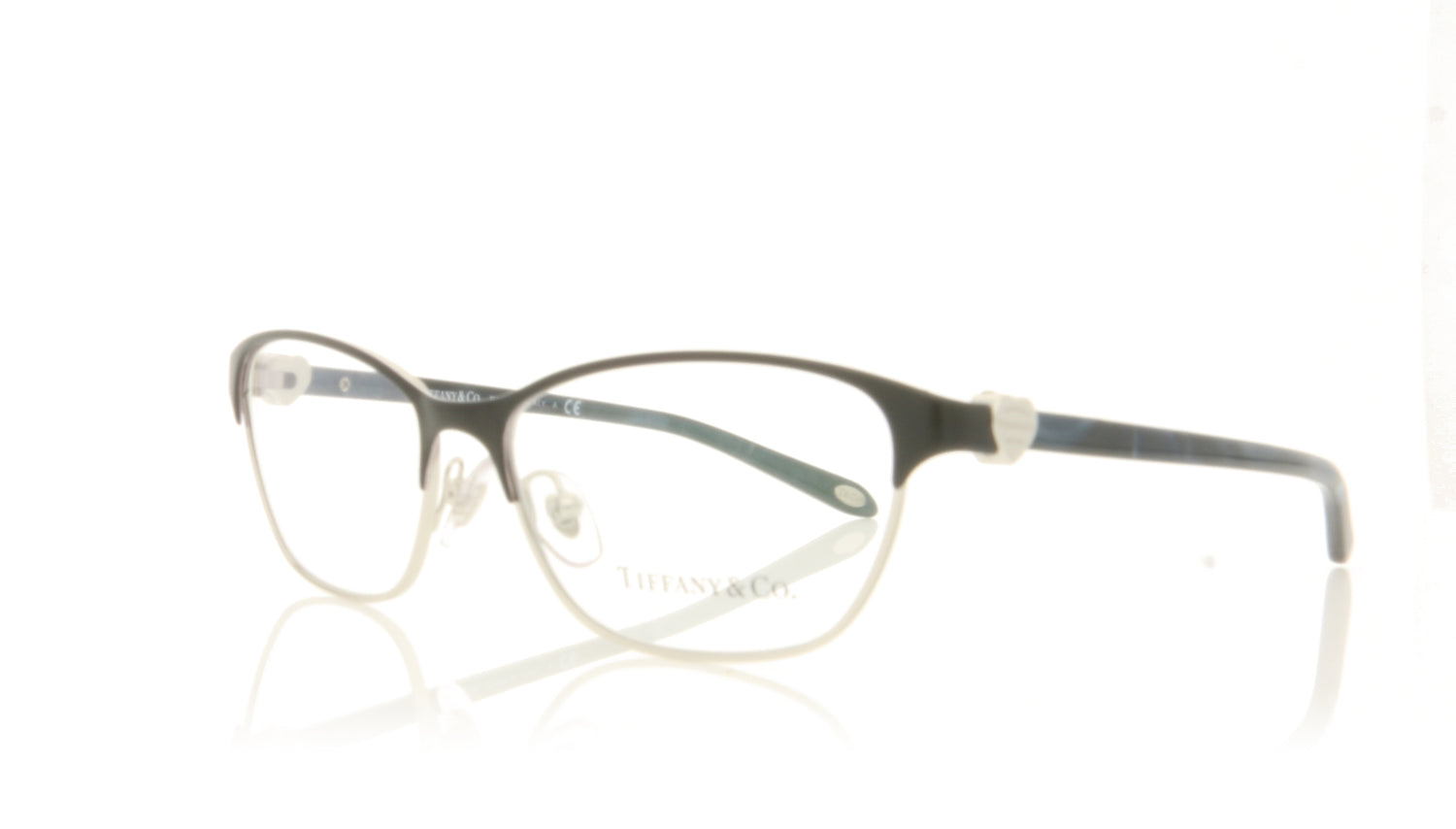 Tiffany 0TF1072 1072 Black Glasses - Angle