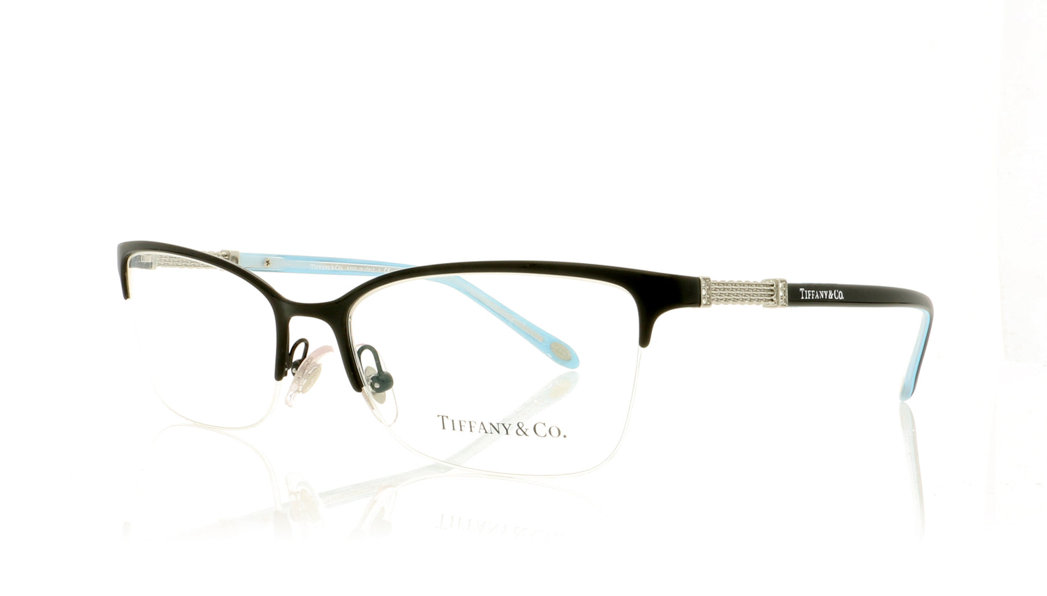 Tiffany TF1111-B 6097 Black Glasses - Angle