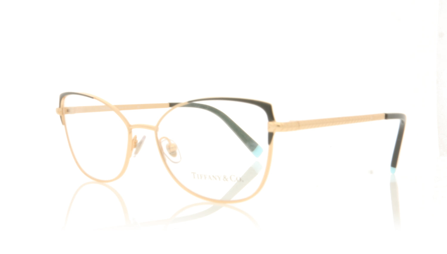 Tiffany 0TF1136 6207 Gold Glasses - Angle