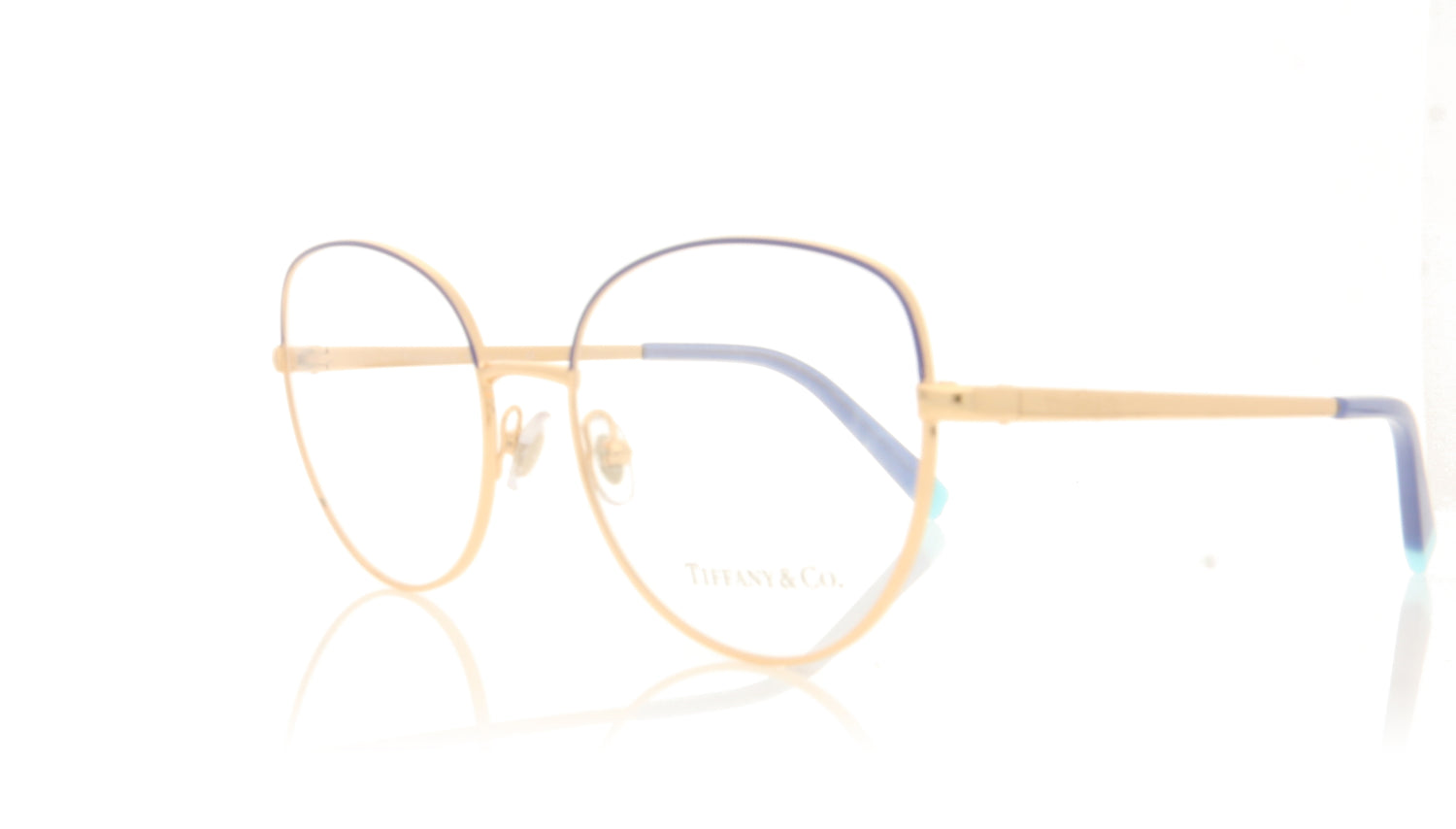 Tiffany 0TF1138 6152 Gold Glasses - Angle