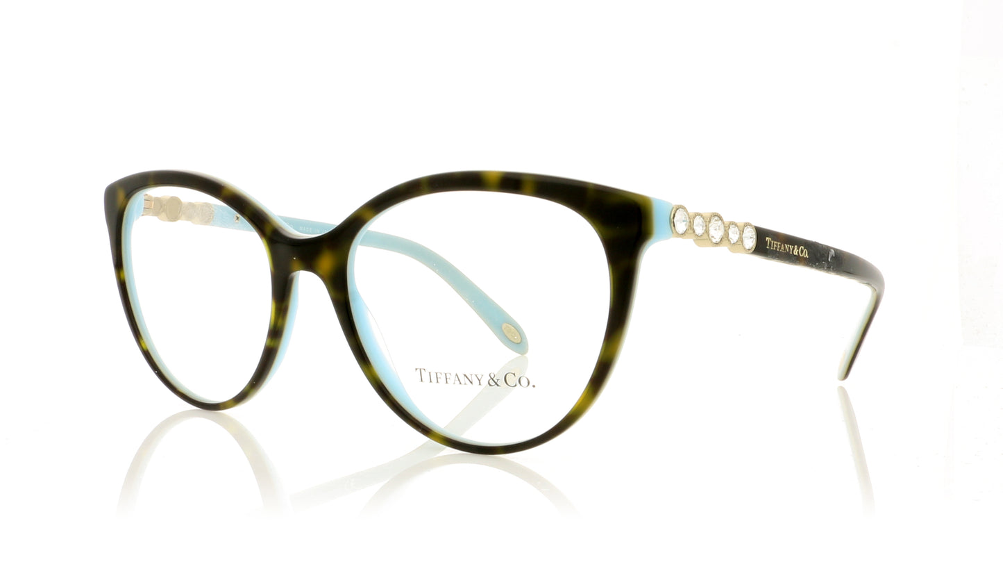 Tiffany TF2134-B 8134 Tortoise Glasses - Angle