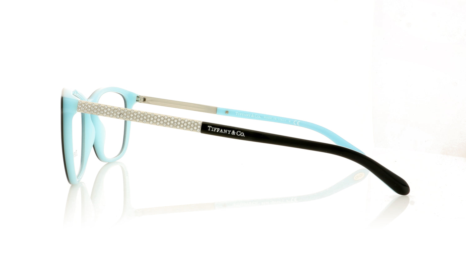 Tiffany TF2150-B 8055 Black Glasses - Side