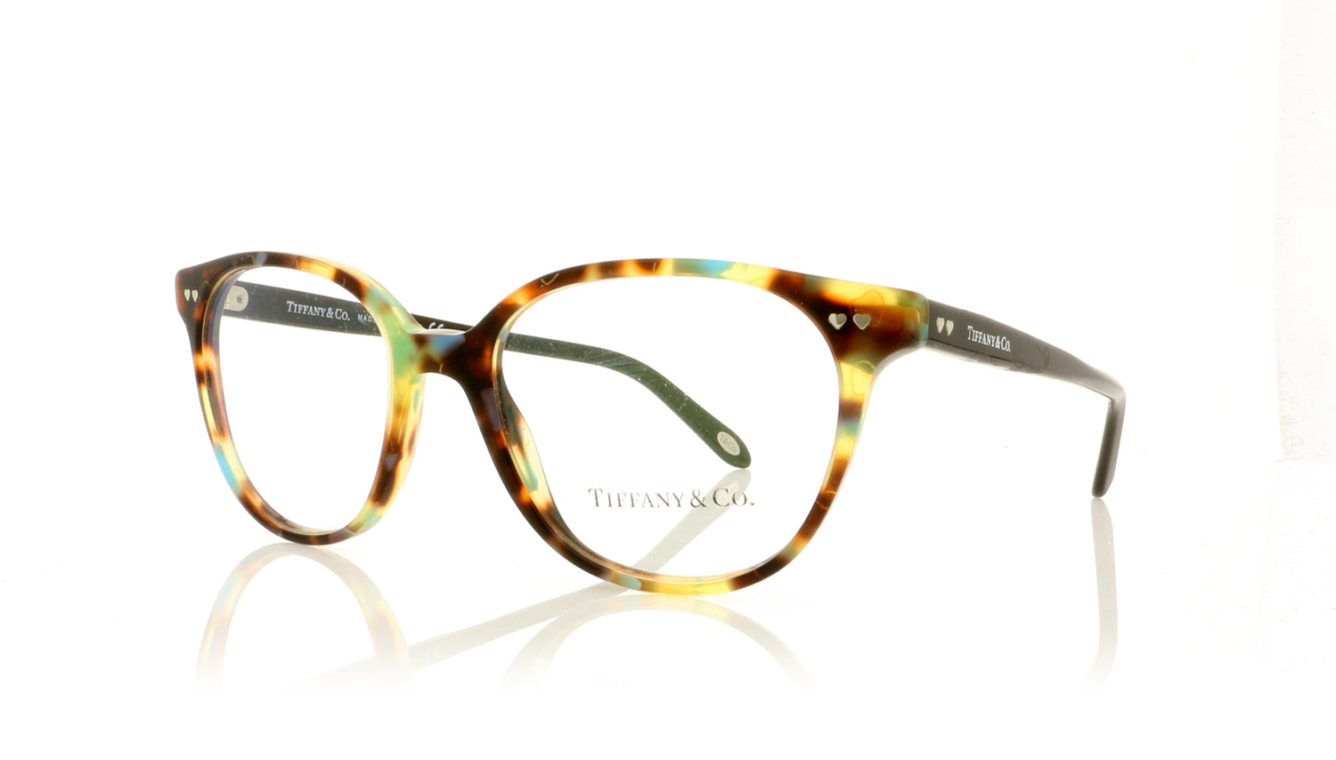 Tiffany TF2154 8233 Multi Brown Glasses - Angle