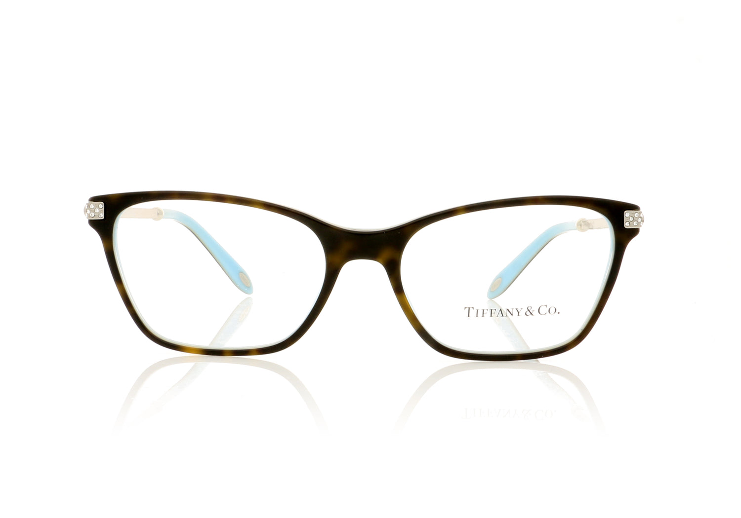 Tiffany TF2158-B 8134 Tortoise Glasses - Front