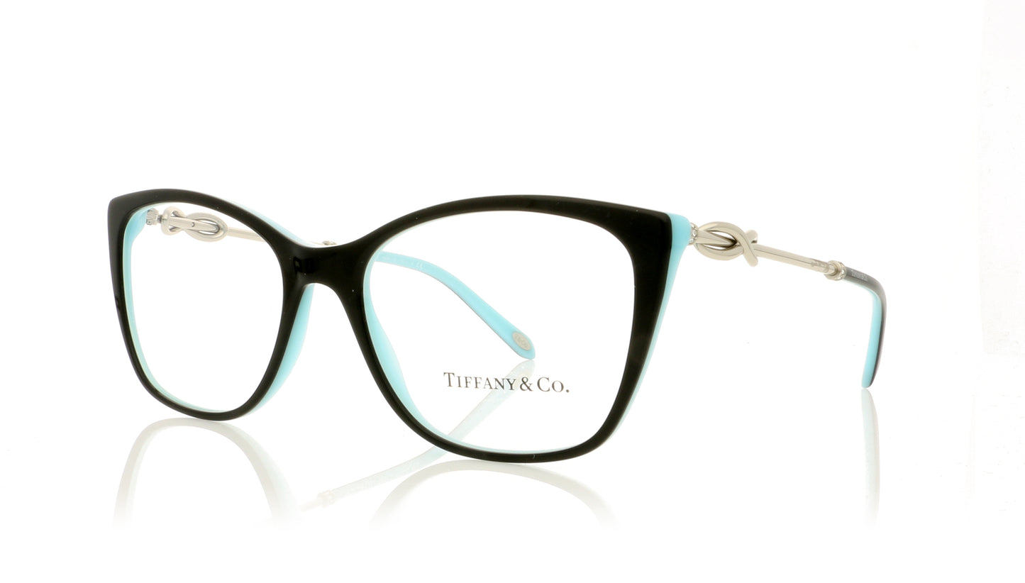 Tiffany TF2160-B 8055 Black Glasses - Angle