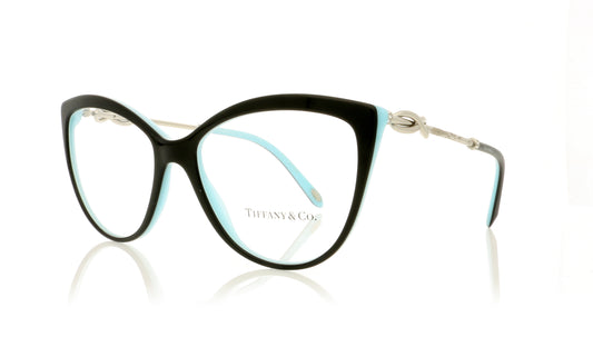 Tiffany TF2161-B 8055 Black Glasses - Angle