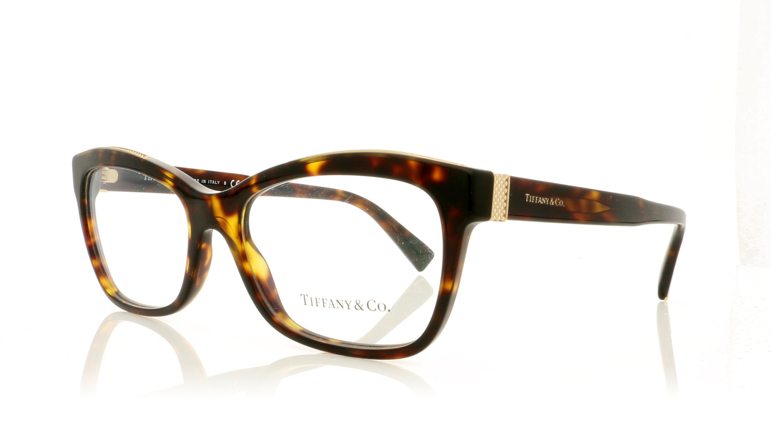 Tiffany TF2167 8015 Tortoise Glasses - Angle
