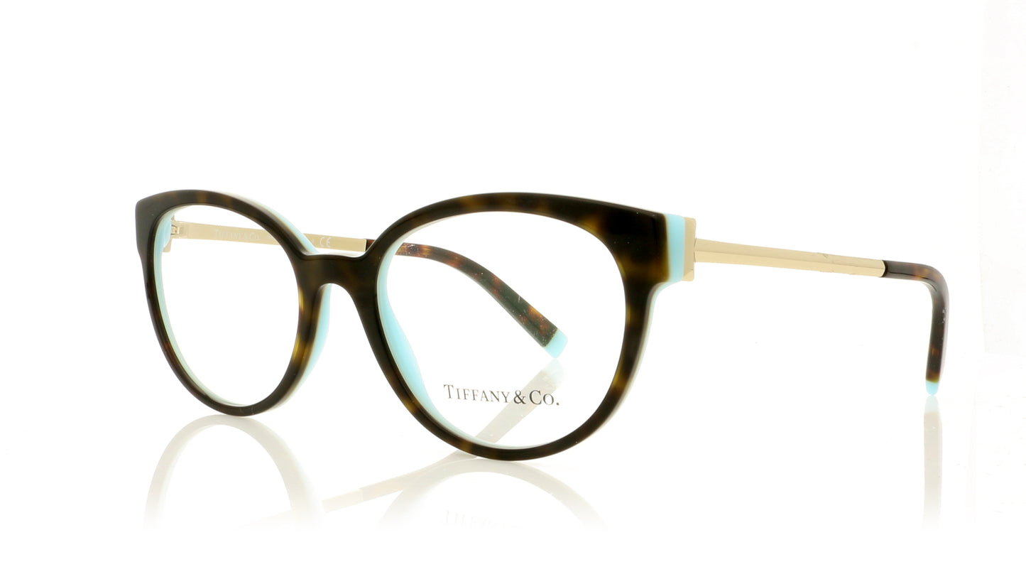 Tiffany TF2191 8134 Tortoise Glasses - Angle