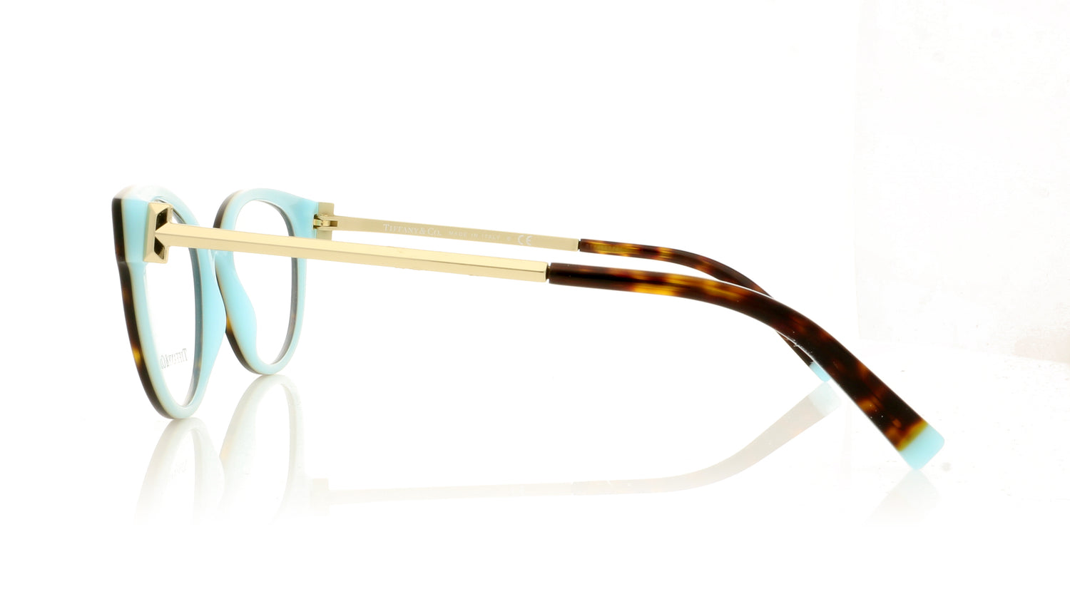 Tiffany TF2191 8134 Tortoise Glasses - Side