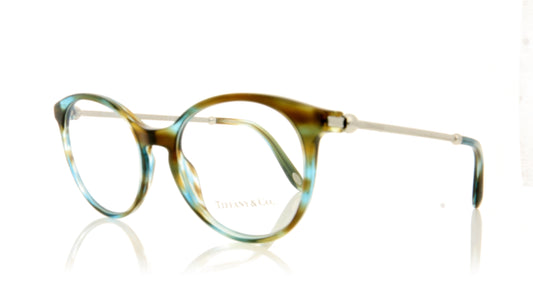 Tiffany TF2159 8124 Blue Glasses - Angle