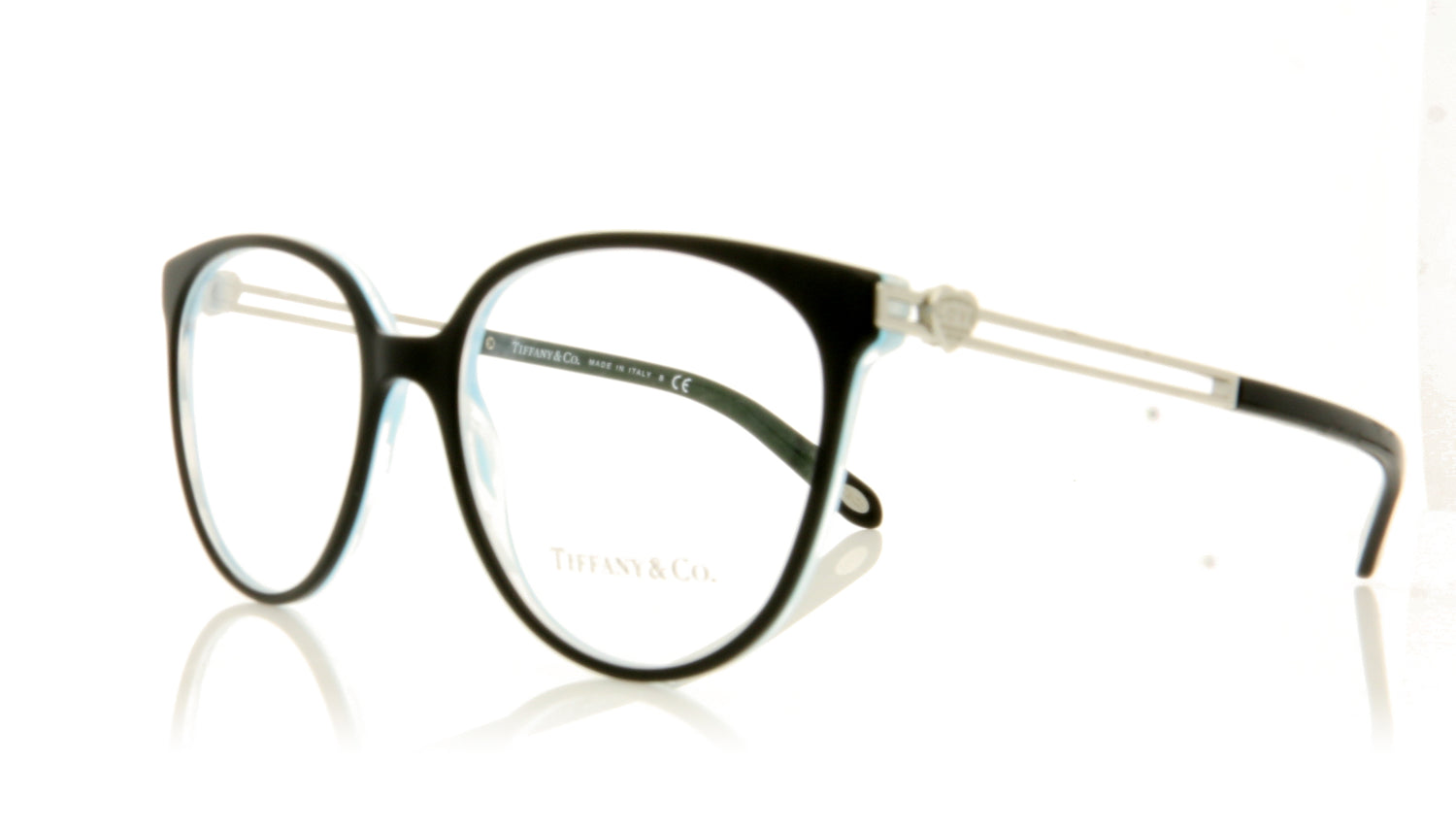 Tiffany TF2152 8193 Black Glasses - Angle