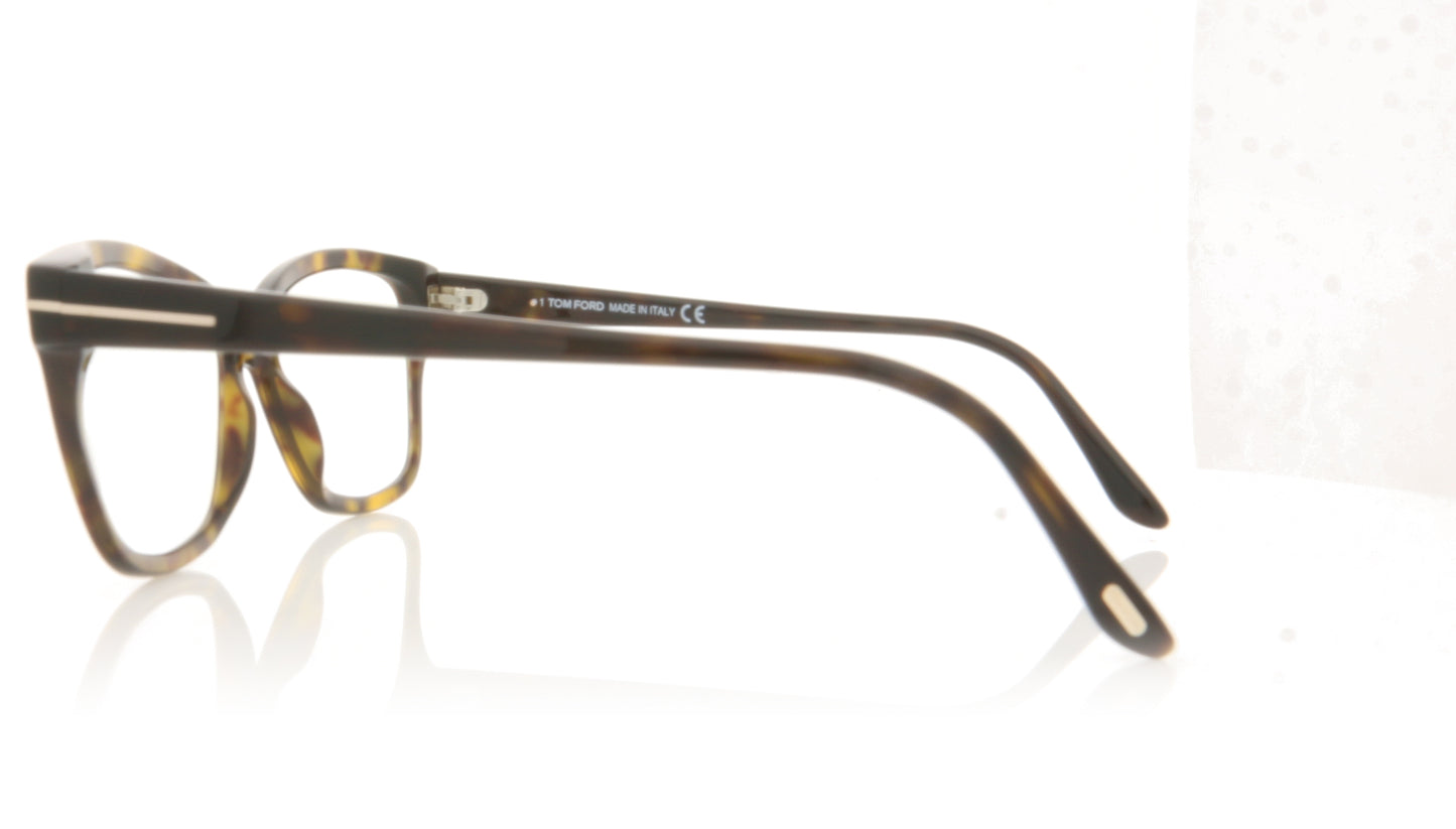 Tom Ford FT5597-B/V 52 Tortoise Glasses - Side