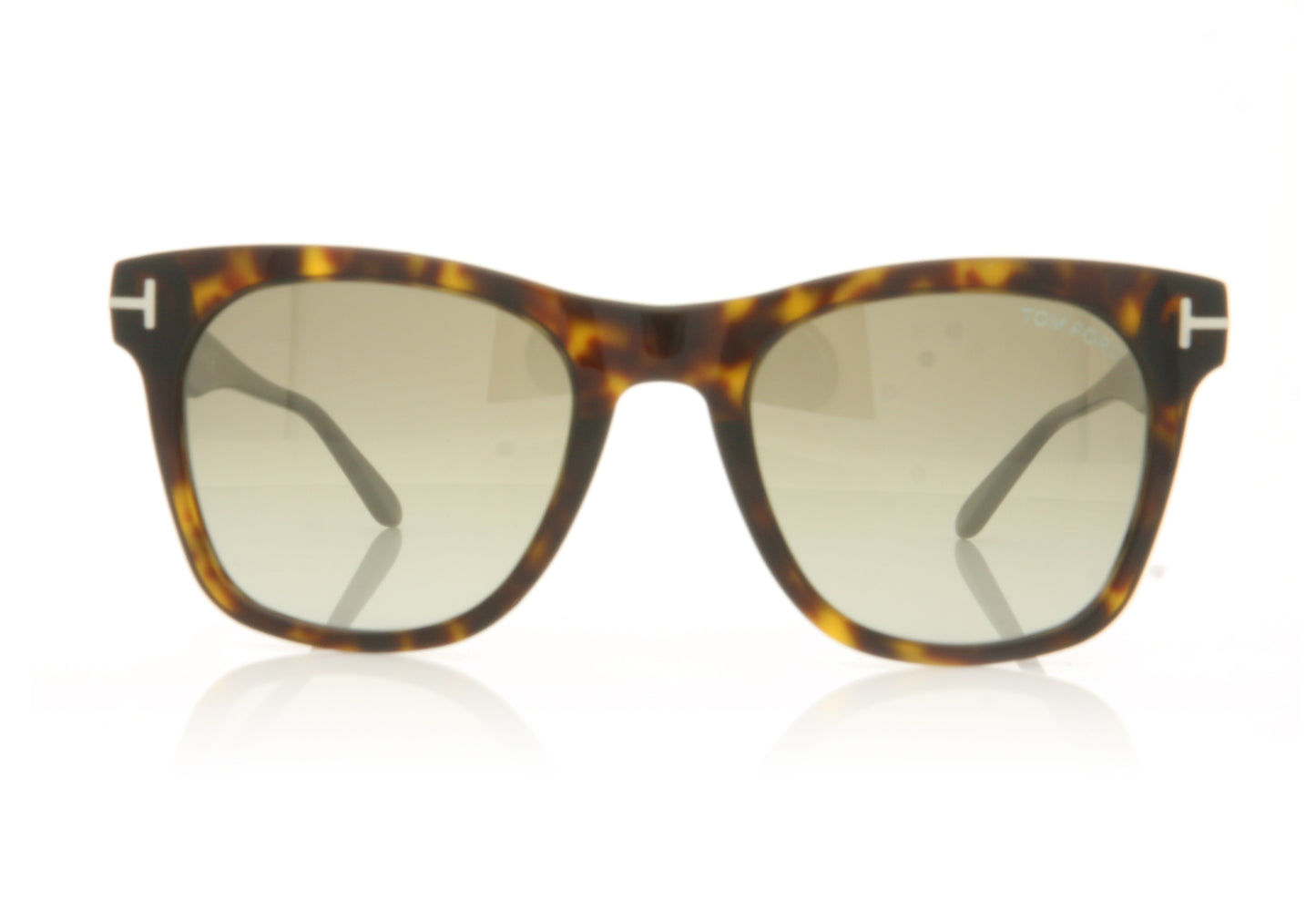 Tom Ford FT0833/S Brooklyn 52Q Tortoise Sunglasses - Front