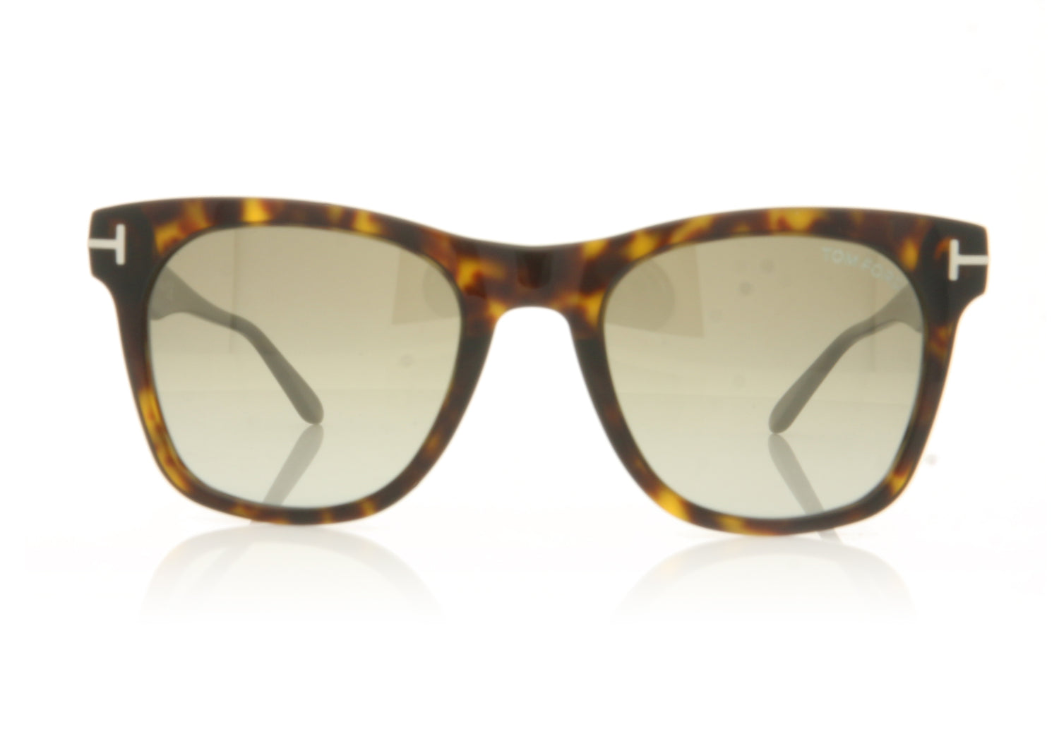 Tom Ford FT0833/S Brooklyn 52Q Tortoise Sunglasses - Front