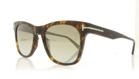 Tom Ford FT0833/S Brooklyn 52Q Tortoise Sunglasses - Angle