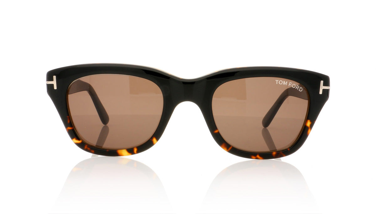 Tom Ford Snowdon TF237 05J Black Sunglasses - Front