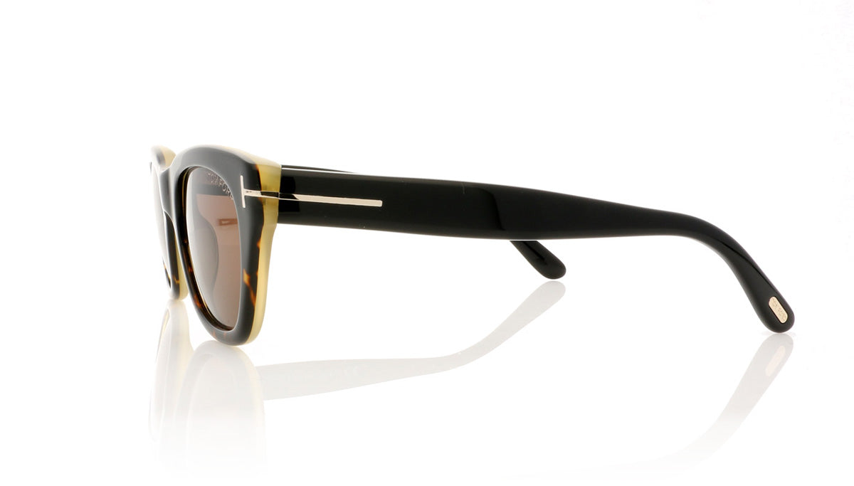 Tom Ford Snowdon TF237 05J Black Sunglasses - Side