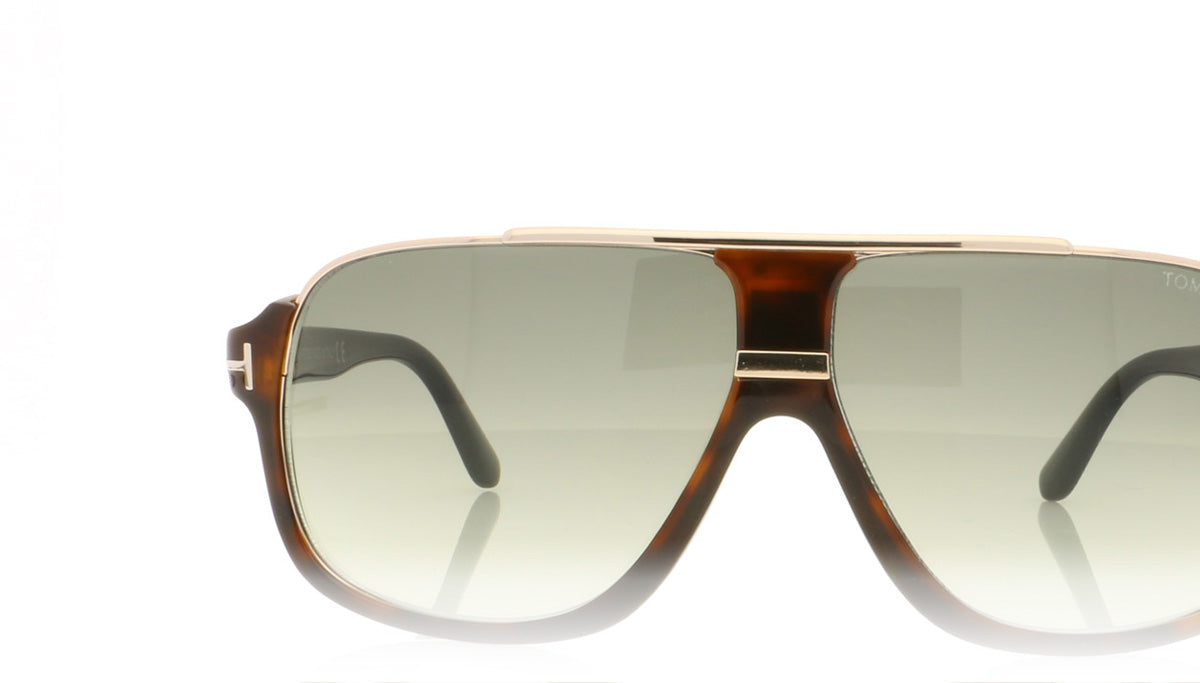 Tom Ford Elliot TF335 56K Hav Sunglasses - Front