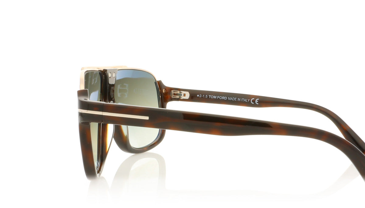 Tom Ford Elliot TF335 56K Hav Sunglasses - Side