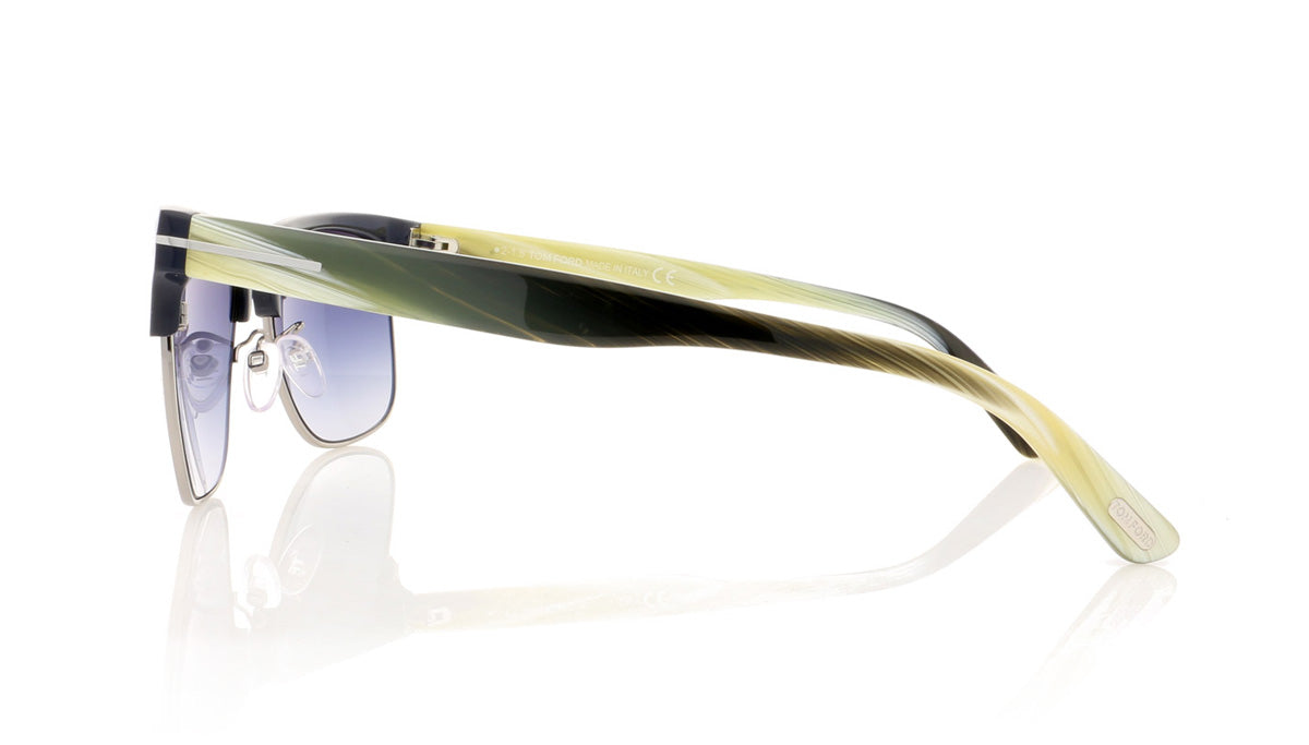 Tom Ford Louis TF386 89W Turq Sunglasses - Side