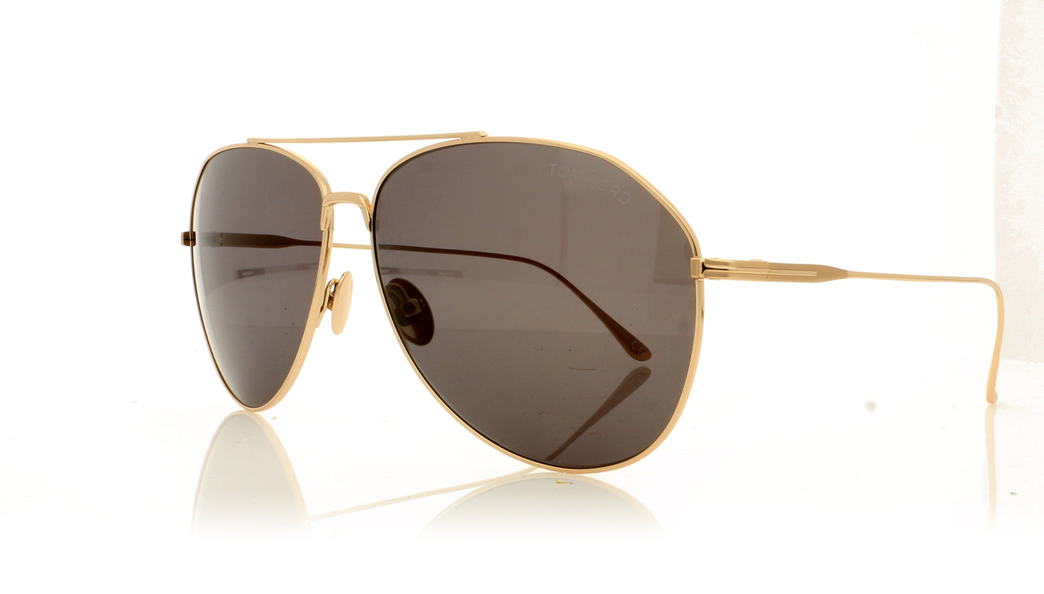 Tom Ford TF0747/S FT0747 28A Gold Sunglasses - Angle