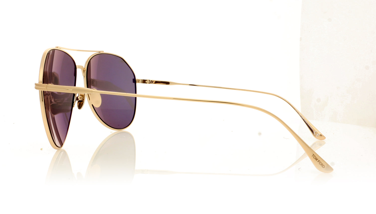 Tom Ford TF0747/S FT0747 28A Gold Sunglasses - Side