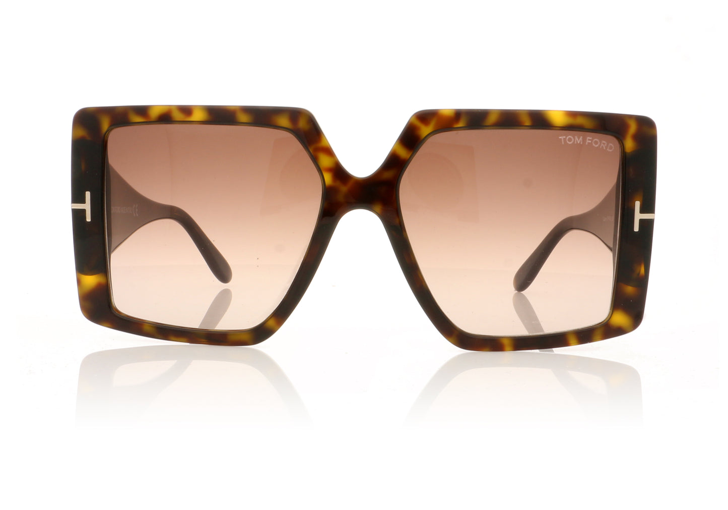Tom Ford Quinn TF790 FT0790 52F Tortoise Glasses - Front