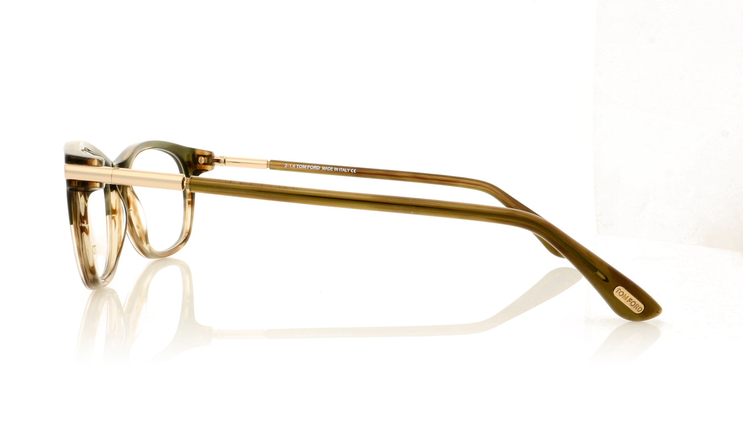 Tom Ford TF5237 FT5237 8 Brown Glasses - Side