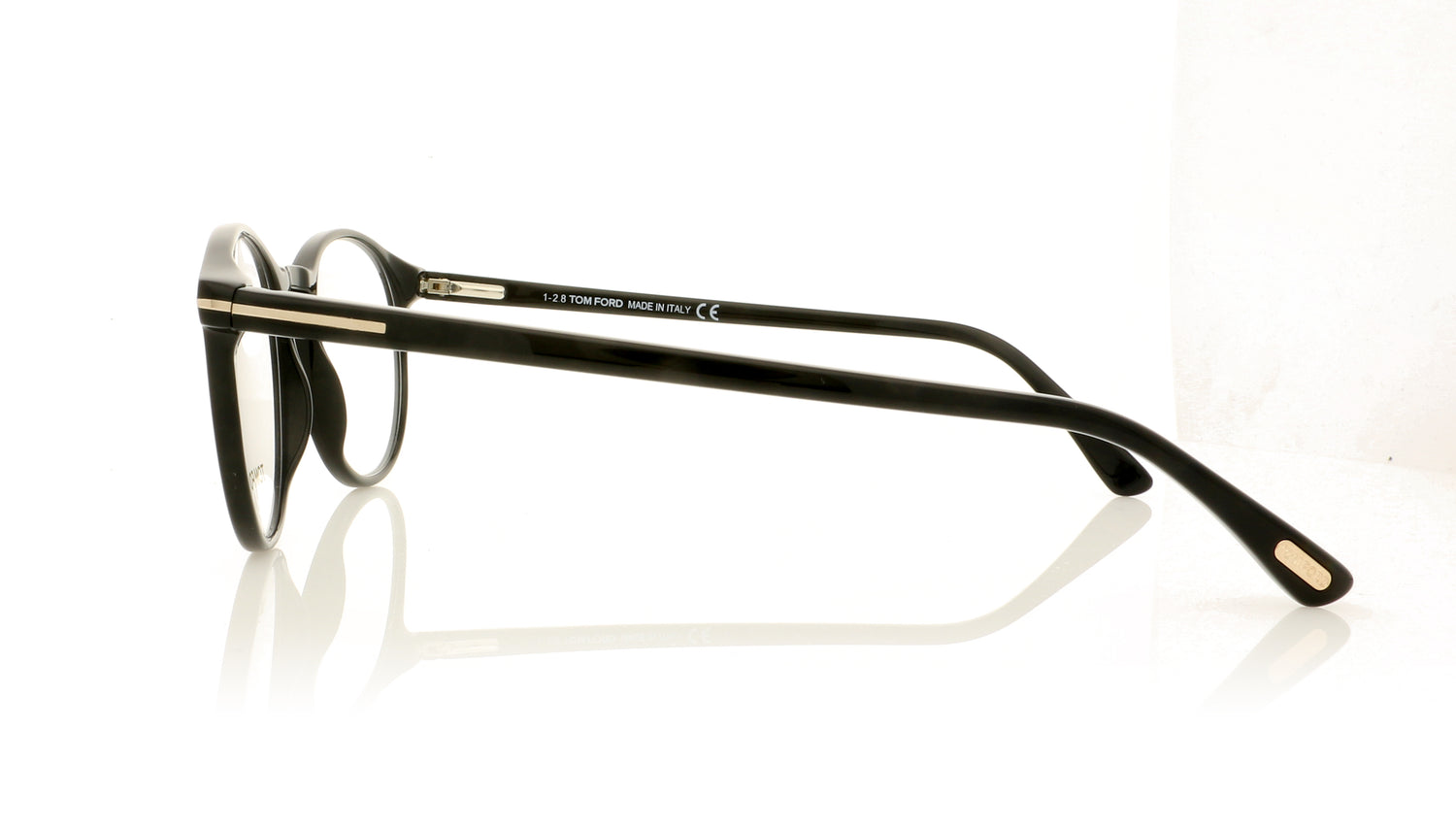 Tom Ford TF5294 1 Shiny Black Glasses - Side