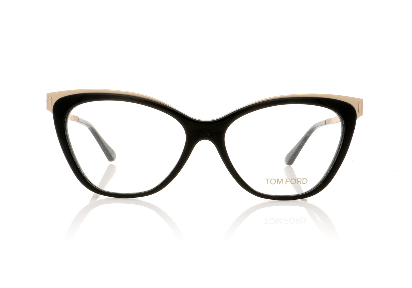 Tom Ford TF5374 FT5374 1 Black Glasses - Front