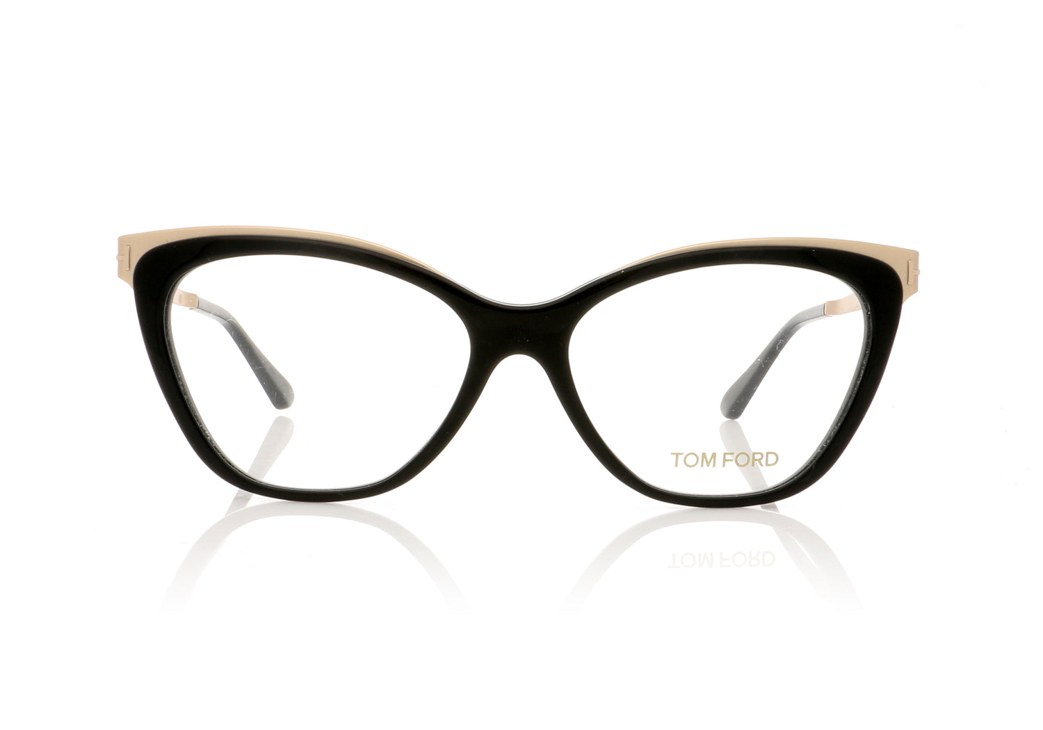 Tom Ford TF5374 FT5374 1 Black Glasses - Front