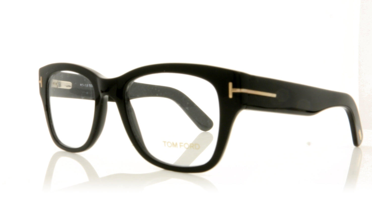 Tom Ford TF5379 FT5379 1 Black Glasses - Angle