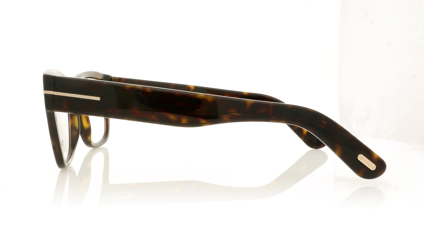Tom Ford TF5379 FT5379 52A Dark Tortoise Glasses - Side