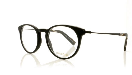 Tom Ford TF5383 2 Matte Black Glasses - Angle