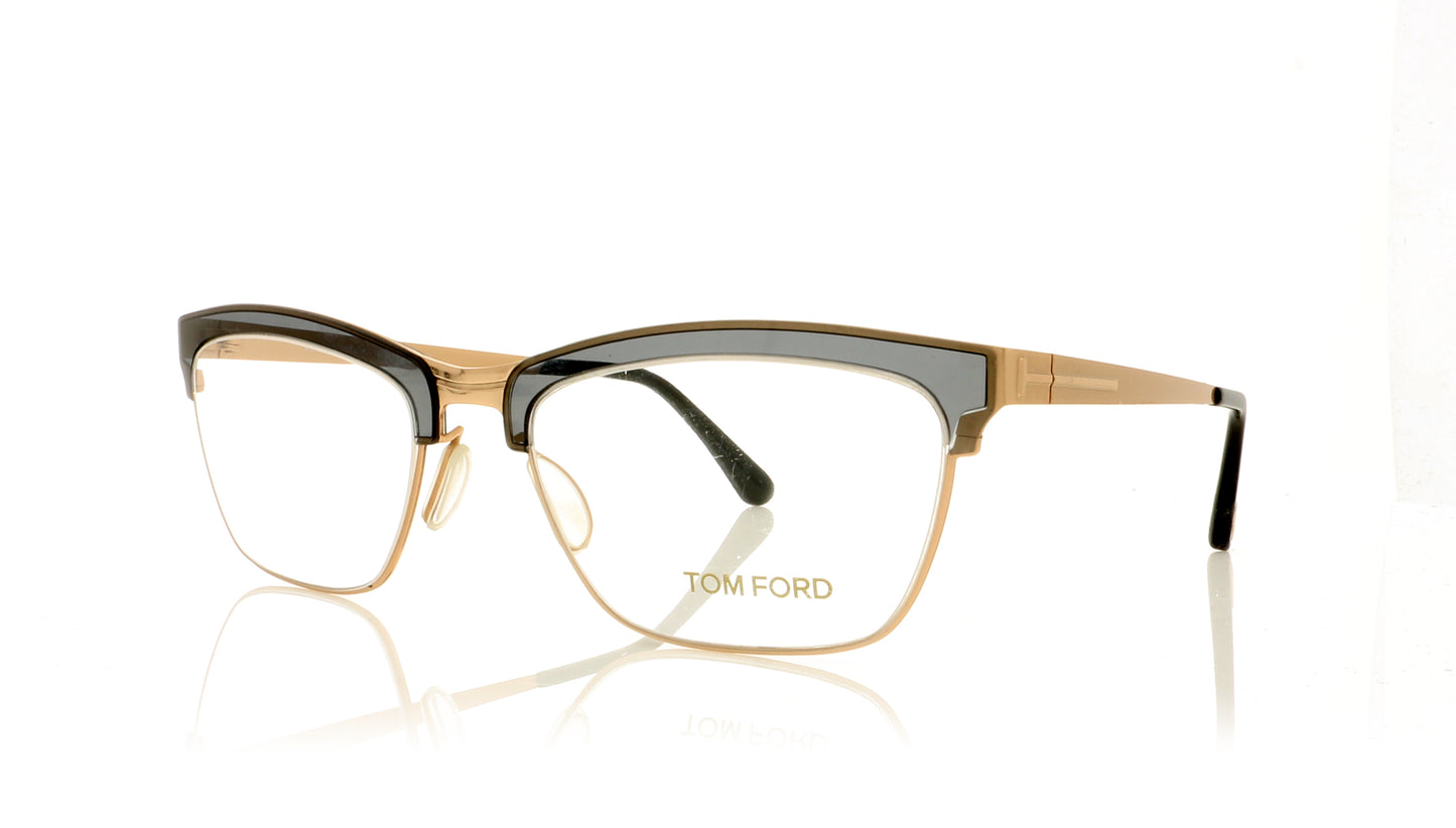 Tom Ford TF5392 FT5392 20 Blue Glasses - Angle