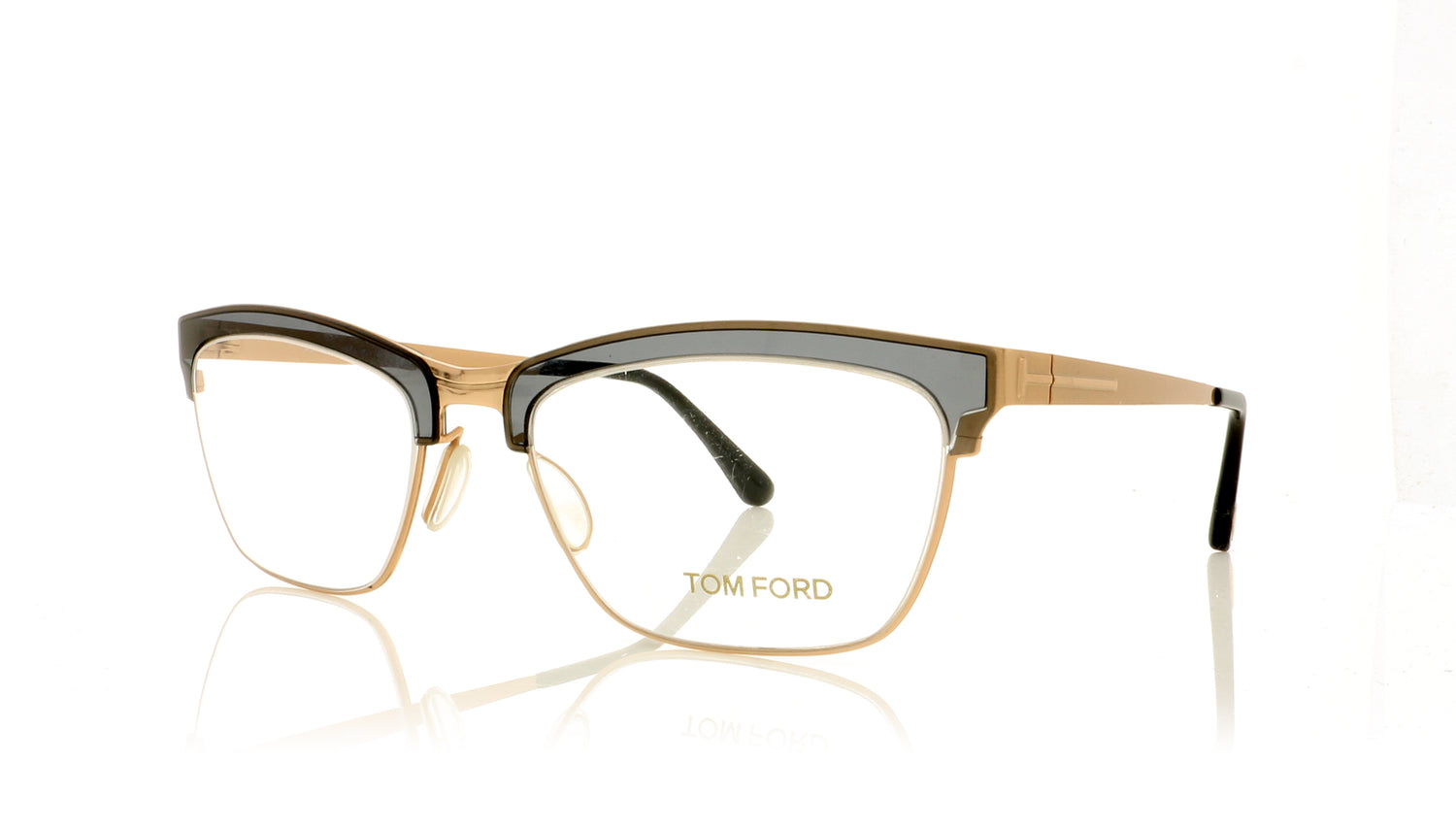 Tom Ford TF5392 FT5392 20 Blue Glasses - Angle