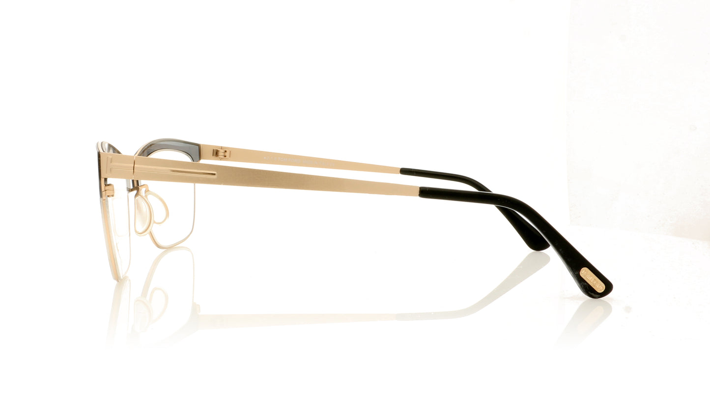 Tom Ford TF5392 FT5392 20 Blue Glasses - Side