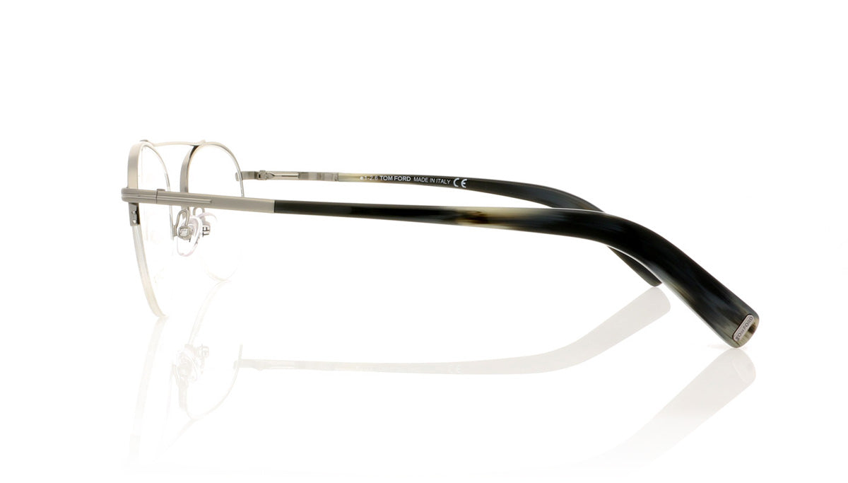 Tom Ford TF5451 12 Shiny Dark Ruthenium Glasses - Side