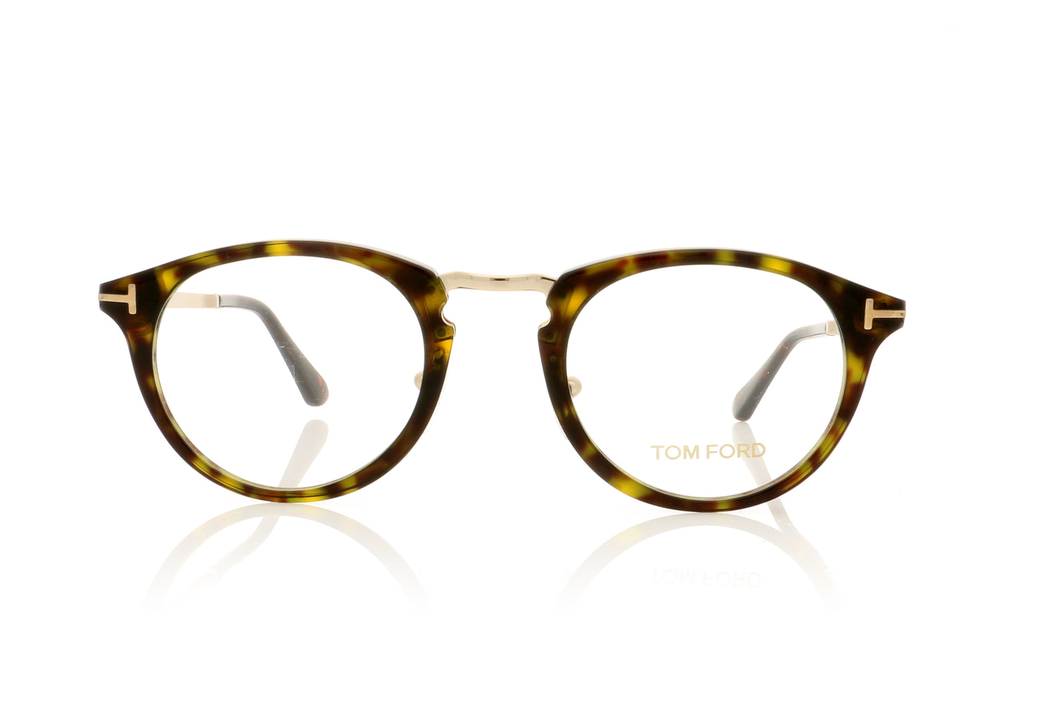 Tom Ford TF5467 FT5467 52 Dark Tortoise Glasses - Front