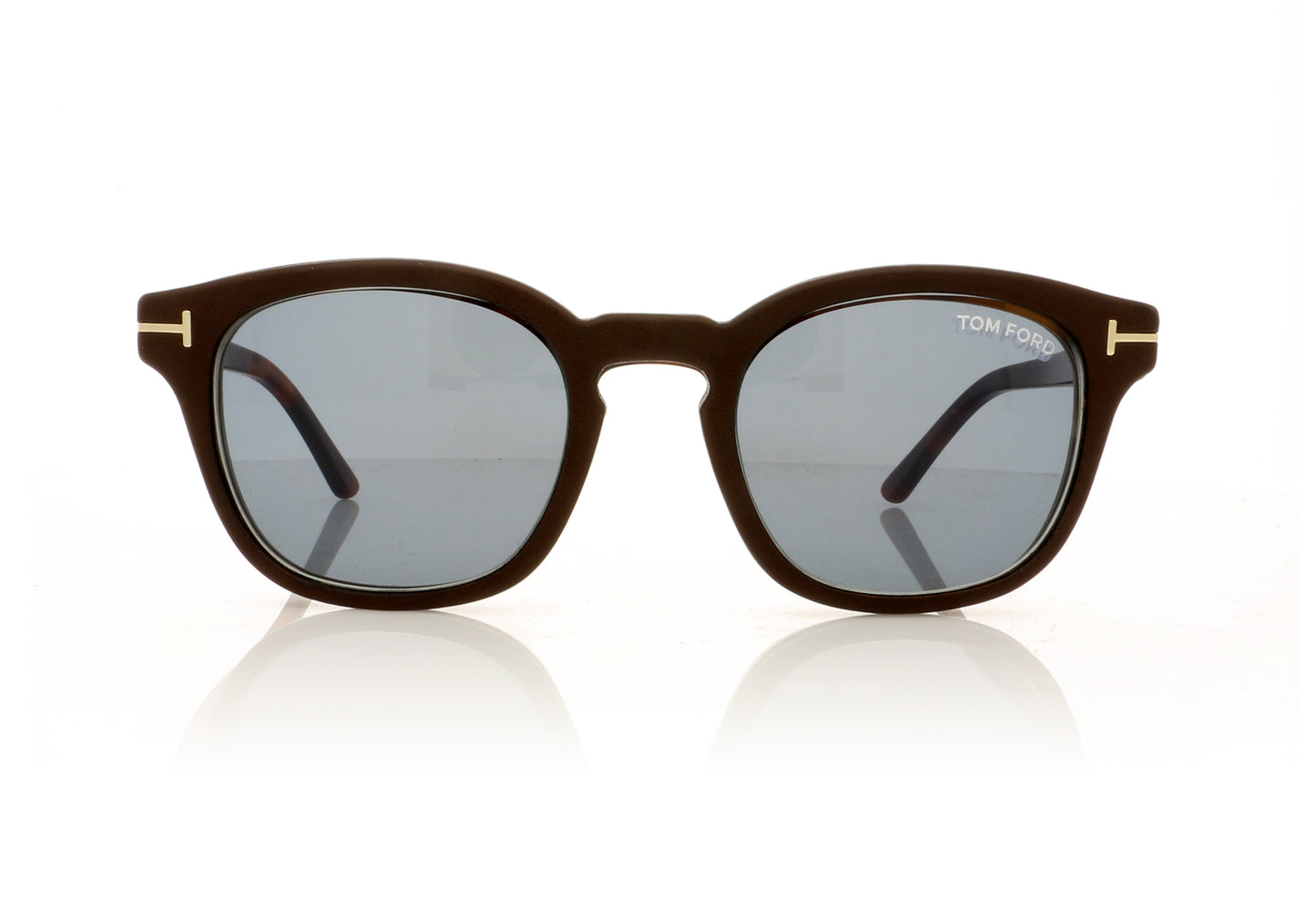 Tom Ford FT5532-B 56V Havana Clip - Front