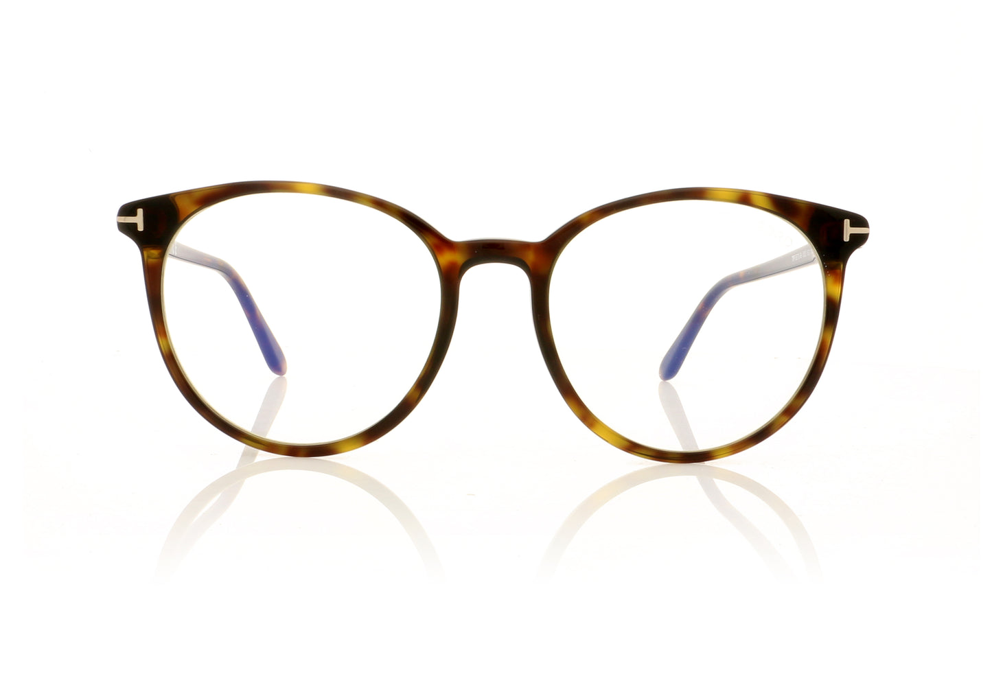 Tom Ford TF5575B TF5575-B 52 Dark Havana Glasses - Front