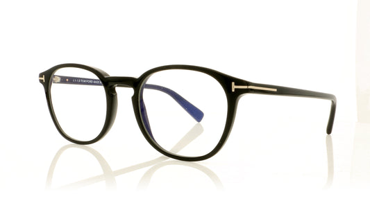 Tom Ford TF5583-B 1 Black Glasses - Angle