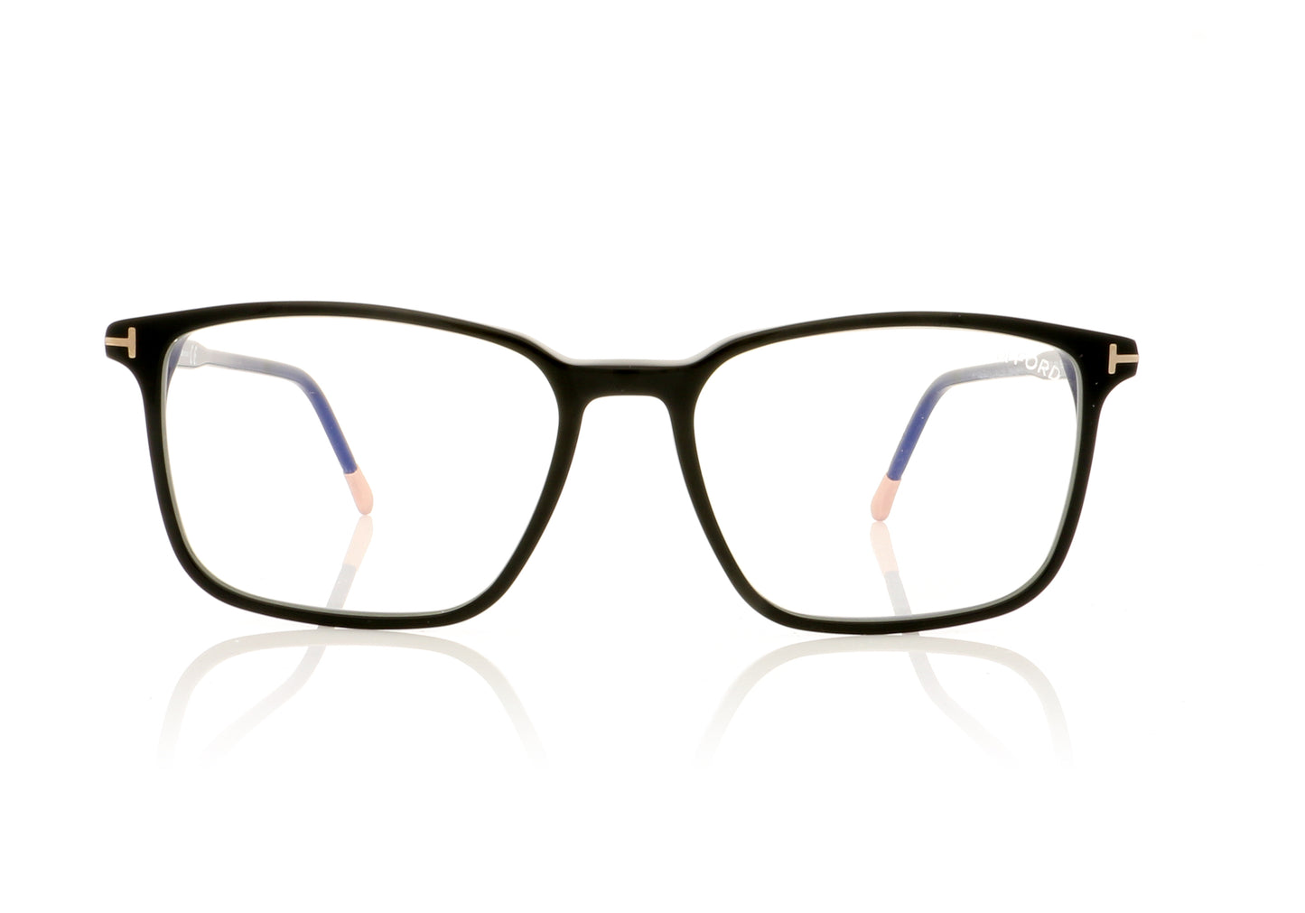 Tom Ford TF5607-B FT5607B 1 Black Glasses - Front