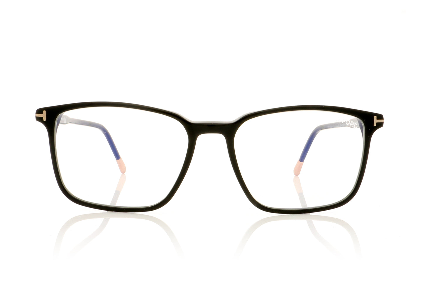 Tom Ford TF5607-B FT5607B 1 Black Glasses - Front