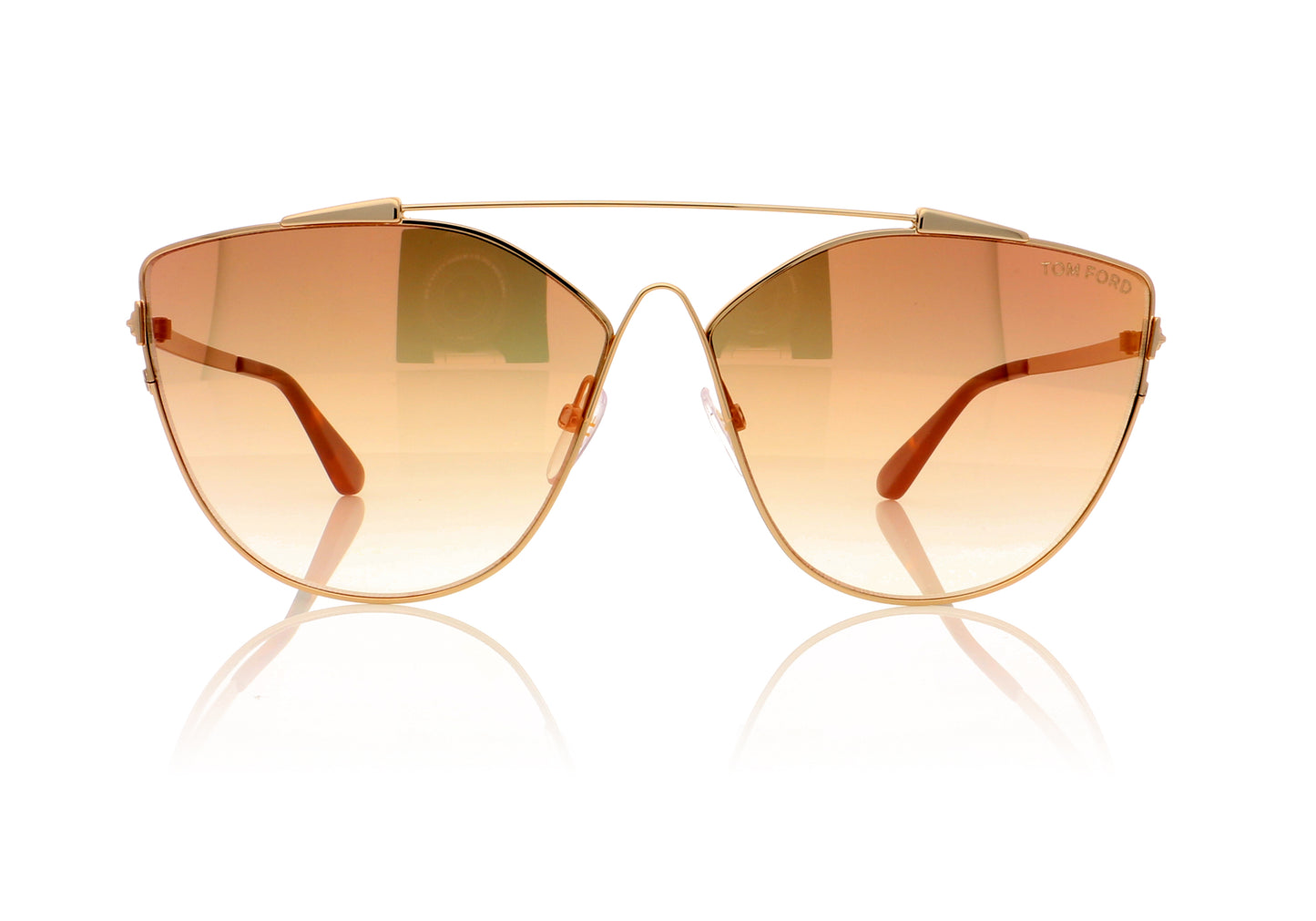 Tom Ford Jacquelyn TF0563 33G Gold Sunglasses - Front