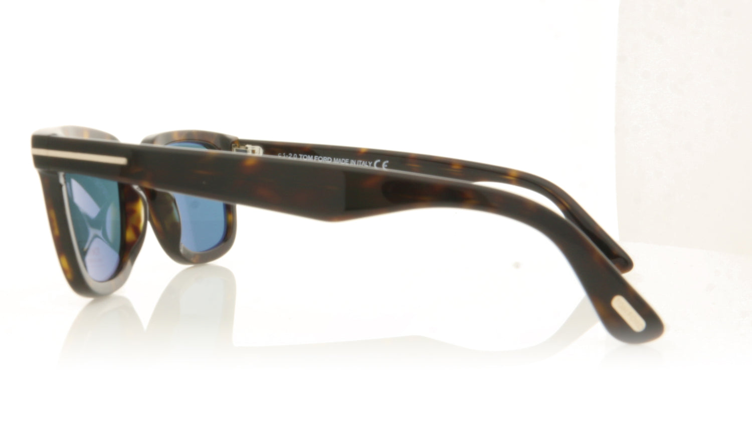 Tom Ford FT0817/S TF0817 52V Tortoise Sunglasses - Side