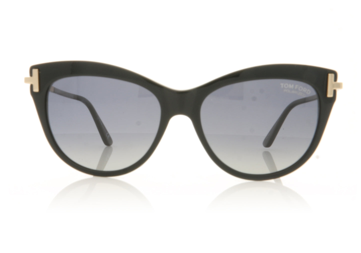 Tom Ford FT0821/S TF0821 01D Black Sunglasses - Front