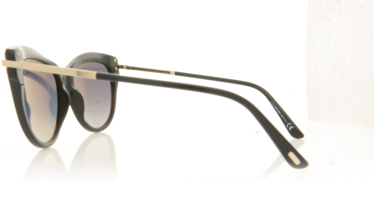 Tom Ford FT0821/S TF0821 01D Black Sunglasses - Side