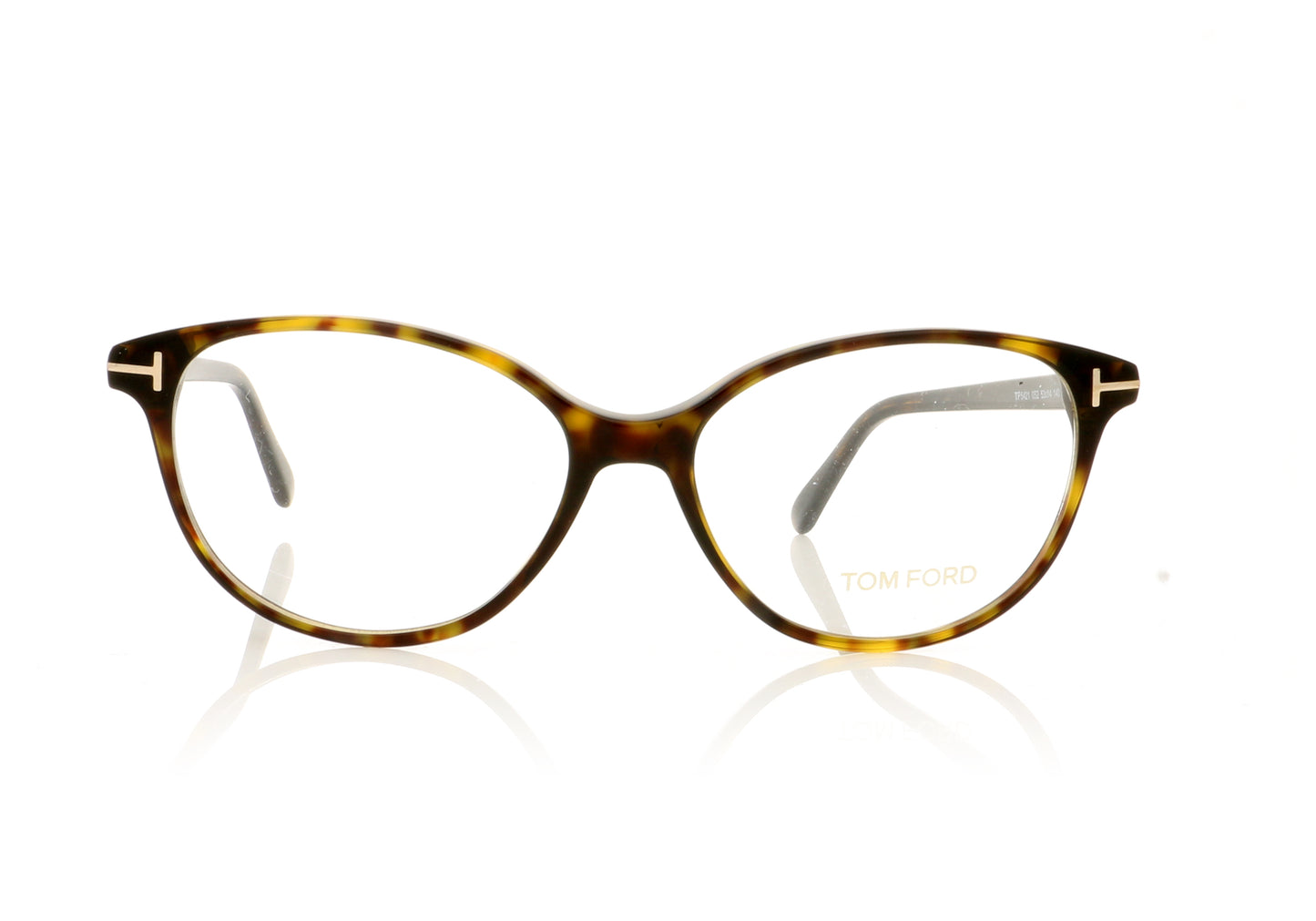 Tom Ford FT5421/V TF5421 52 Havana Glasses - Front